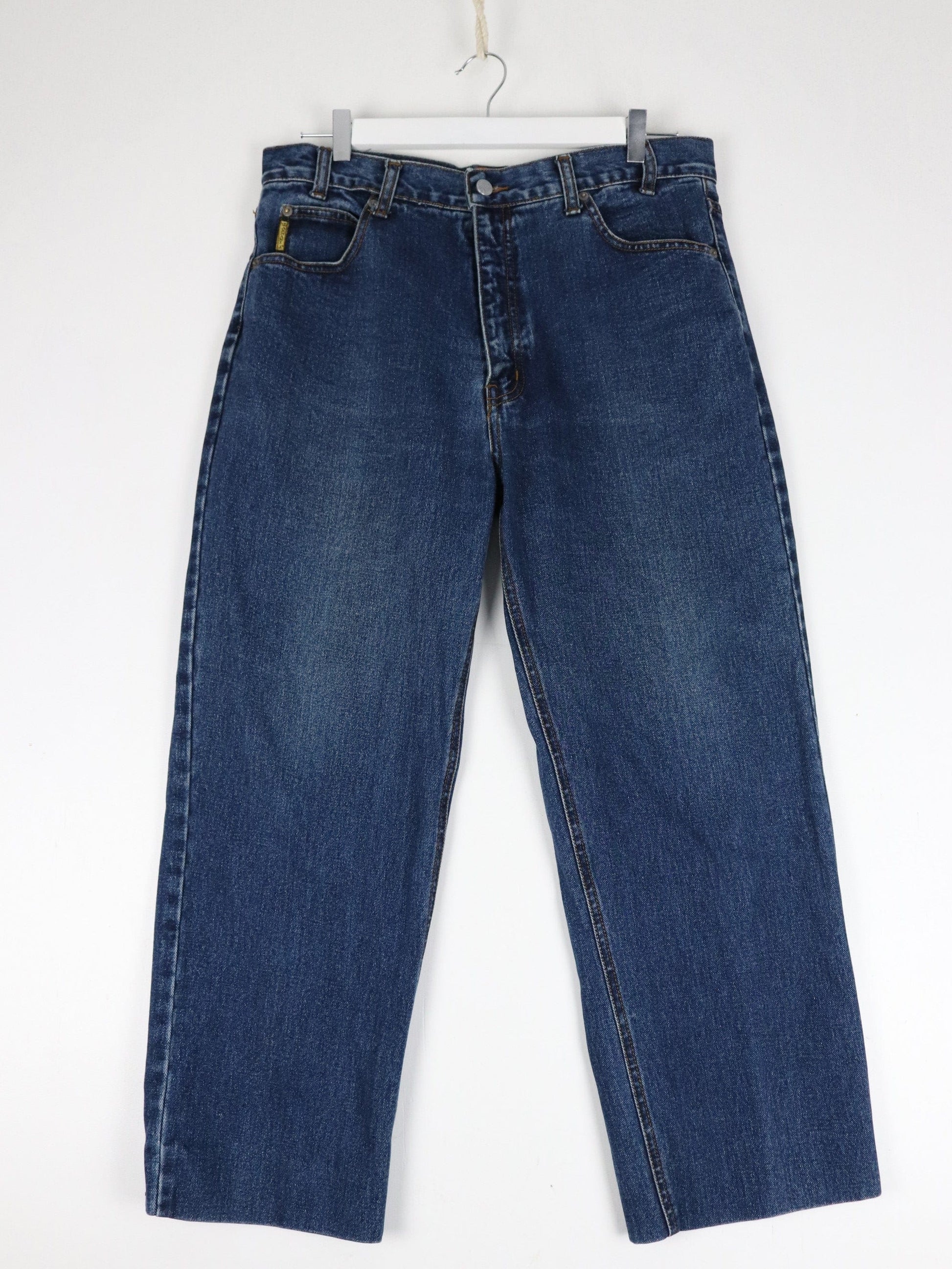 Armani Jeans Armani Pants Fits Mens 35 x 27 Blue Denim Jeans