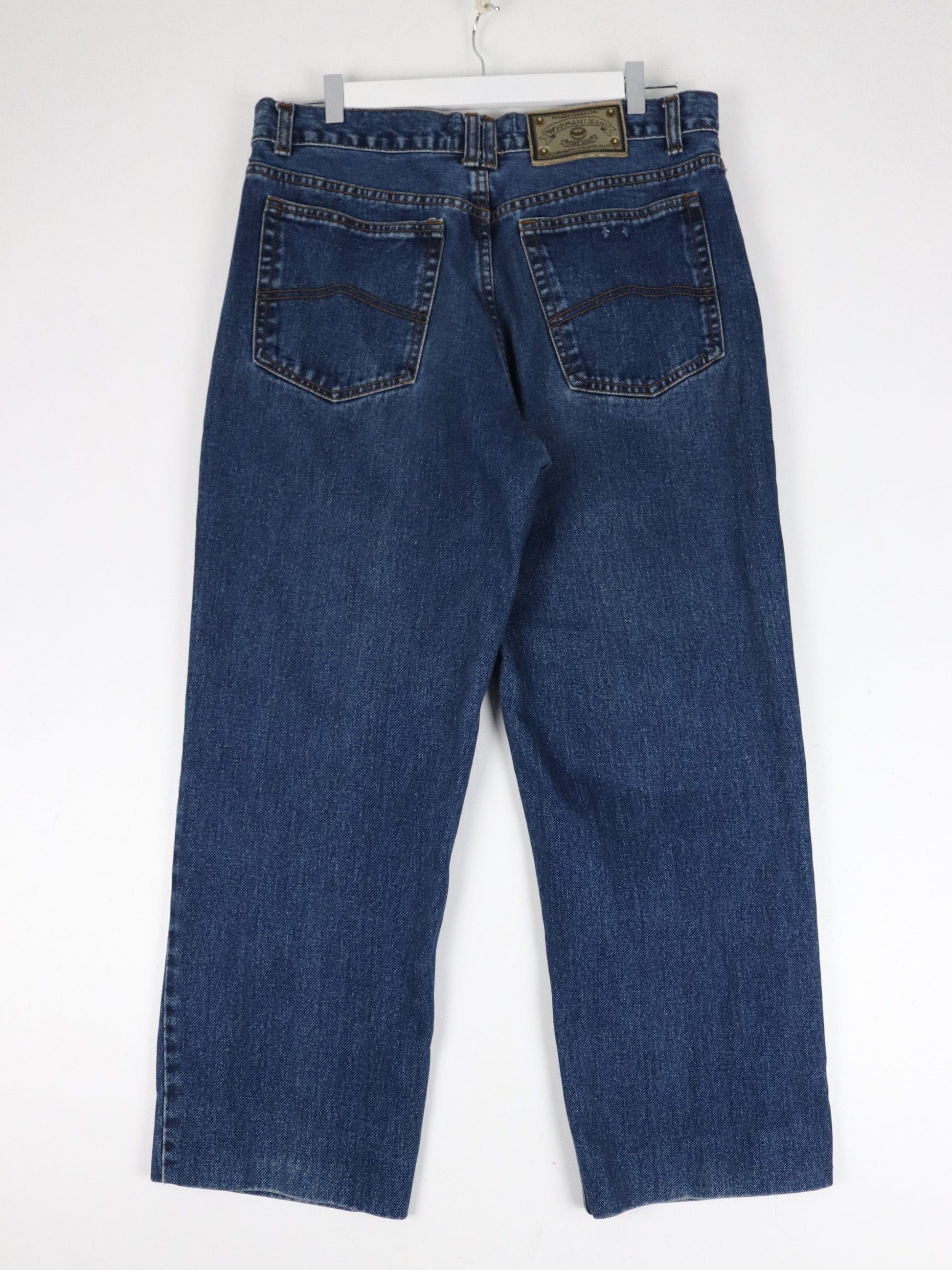 Armani Jeans Armani Pants Fits Mens 35 x 27 Blue Denim Jeans