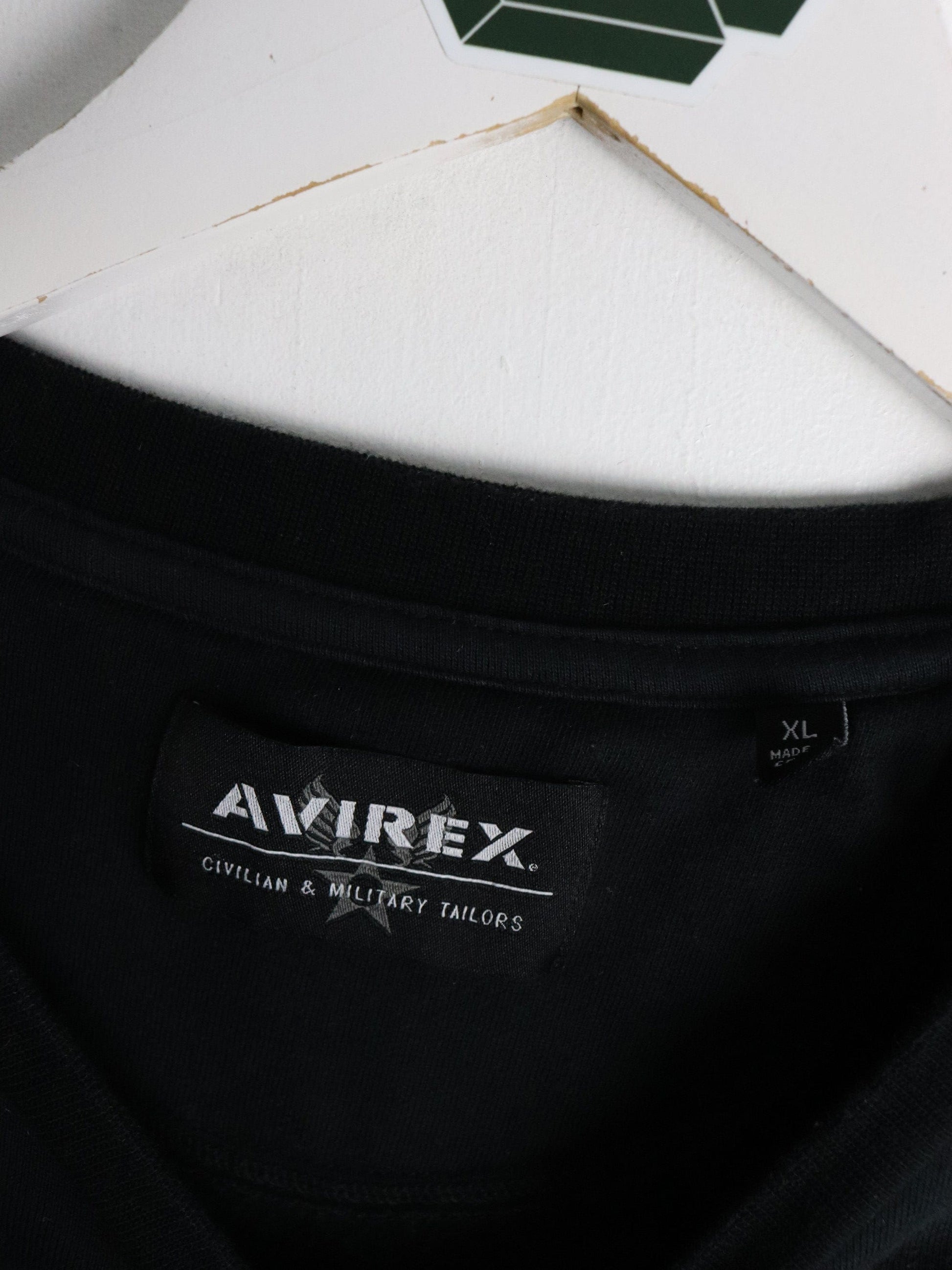 Avirex Sweatshirts & Hoodies Avirex Sweatshirt Mens XL Black