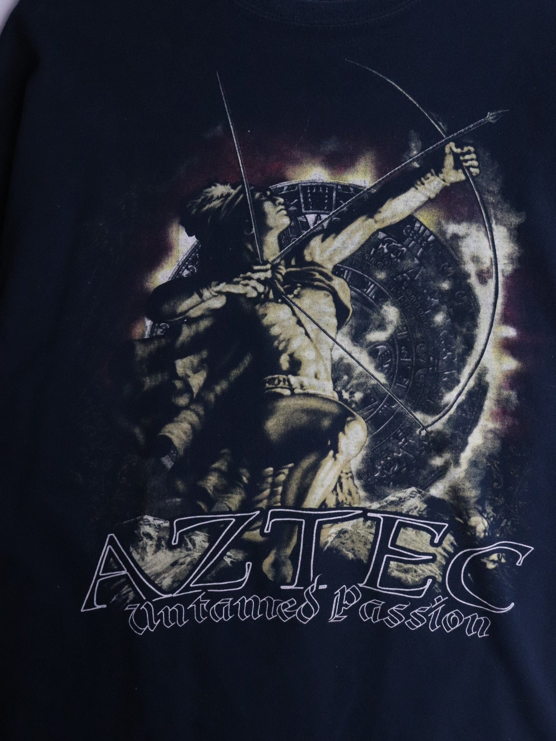 Aztec T Shirt Mens XL Black from propervintagecanada
