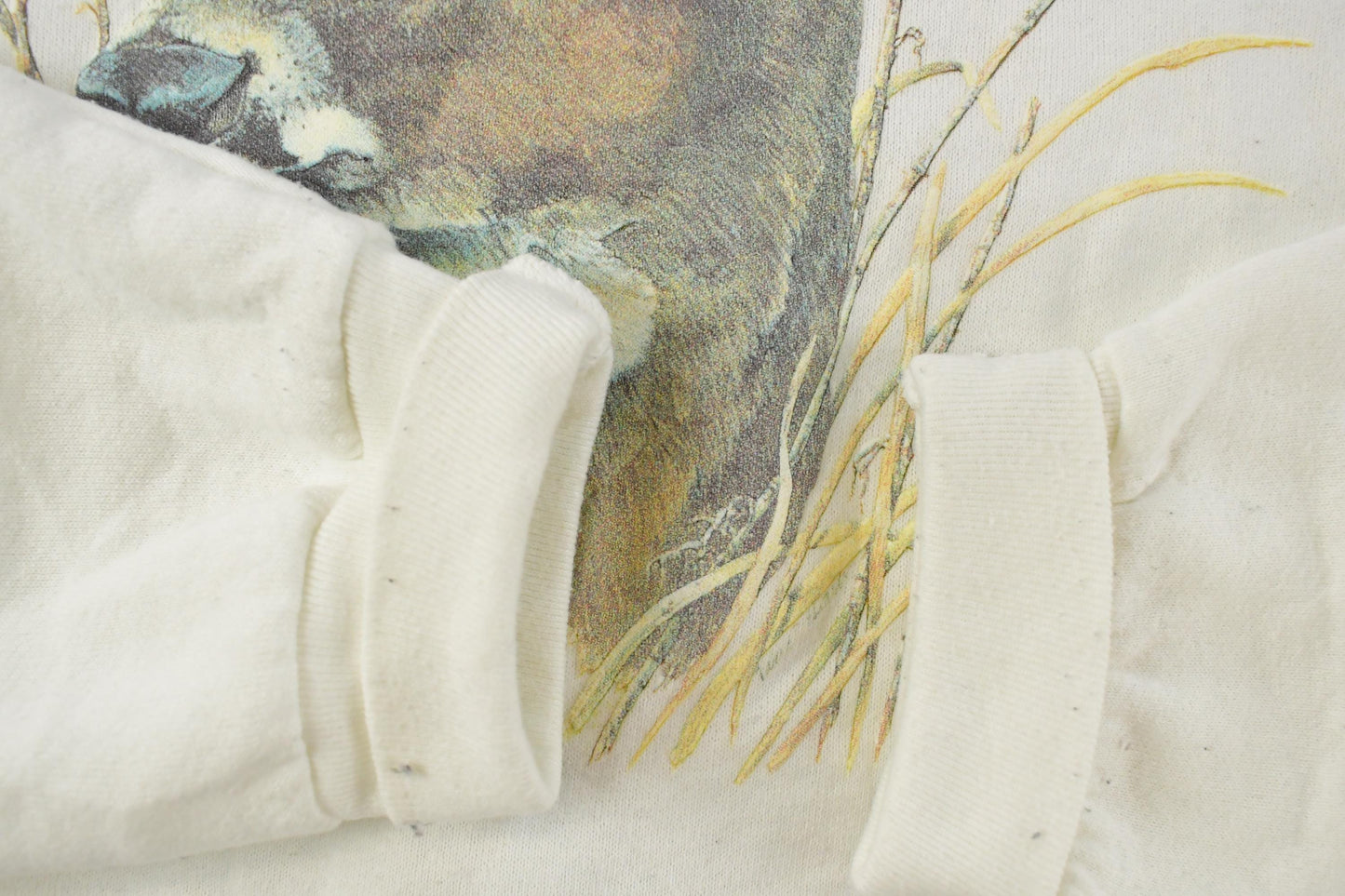 Vintage 1990s Deer Animal Hunting Graphic Souvenir Crewneck Sweatshirt Men's 2XL