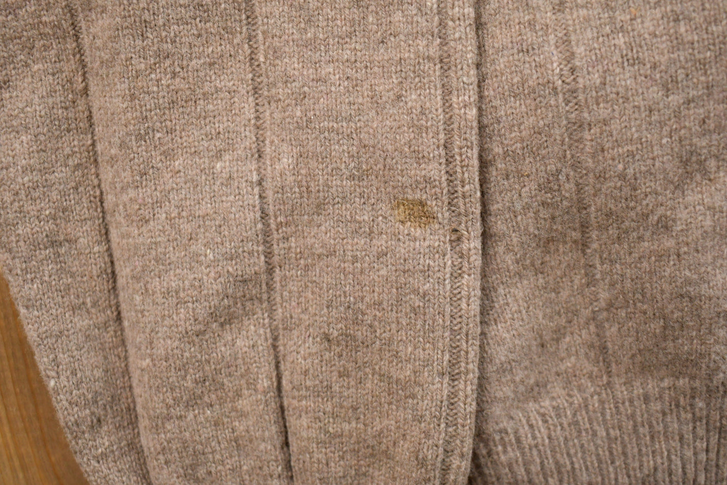 Vintage 1990s Nordstrom Knitted Lambswool Cardigan Sweater Men's S