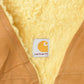 Vintage 1980s Carhartt Sherpa Lined Vest Jacket Mens Large