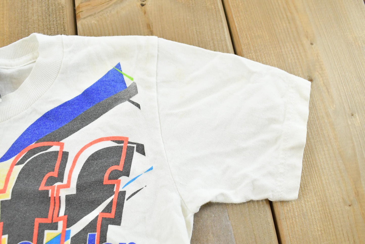 Vintage 1990s Jeff Gordon Dupont 2 Fast 4 You NASCAR Racing T-Shirt Youth 6