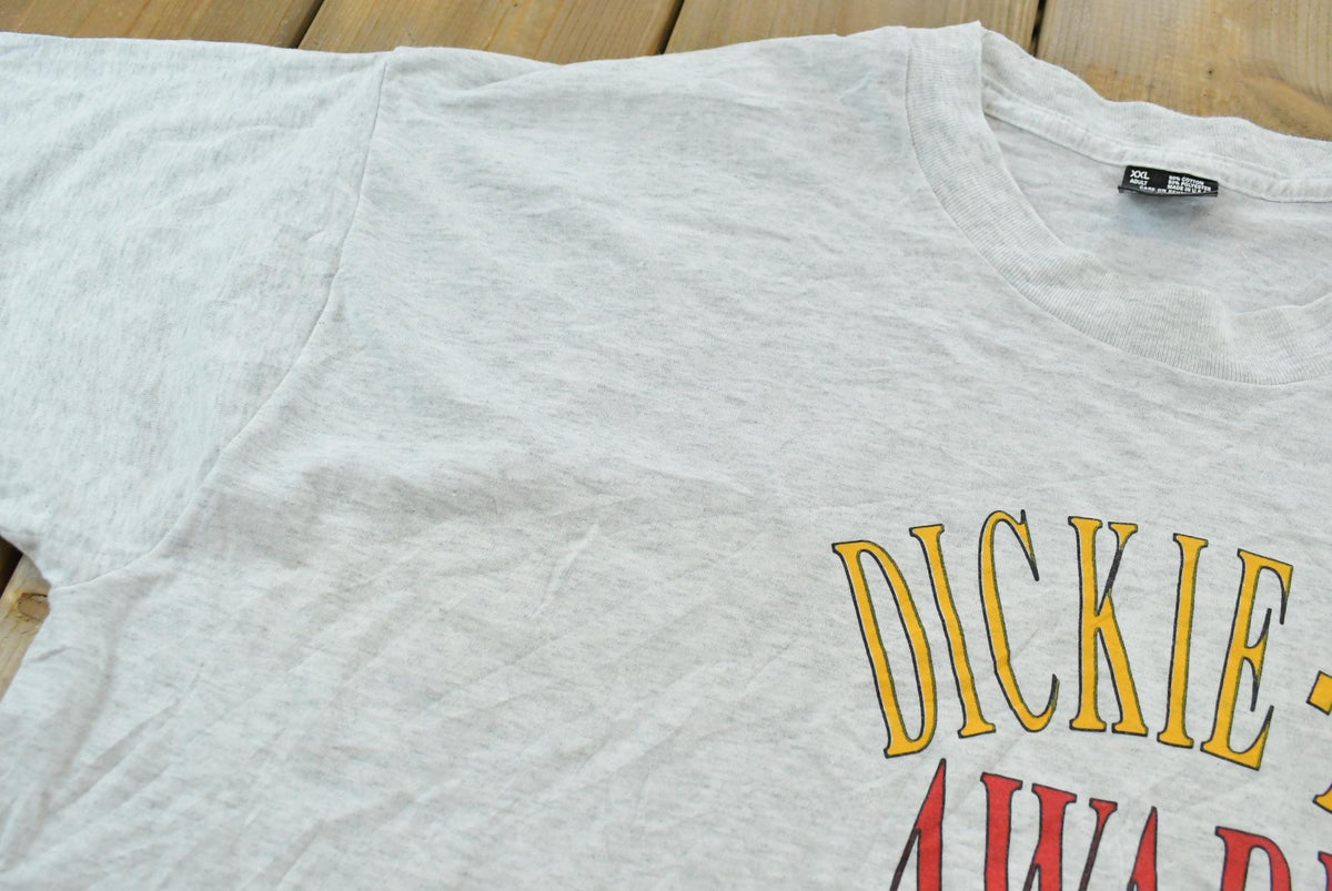 Vintage 1990s Dickie-Do Award My Tummy Sticks Out Further Than My Dickie-Do Funny Souvenir T-Shirt Men's 2XL