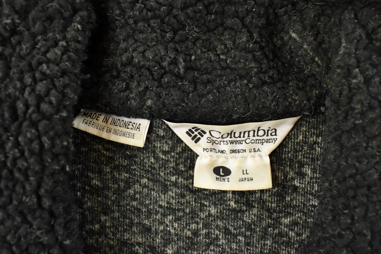 Vintage 1990s Columbia Fleece Sweater Men's Large