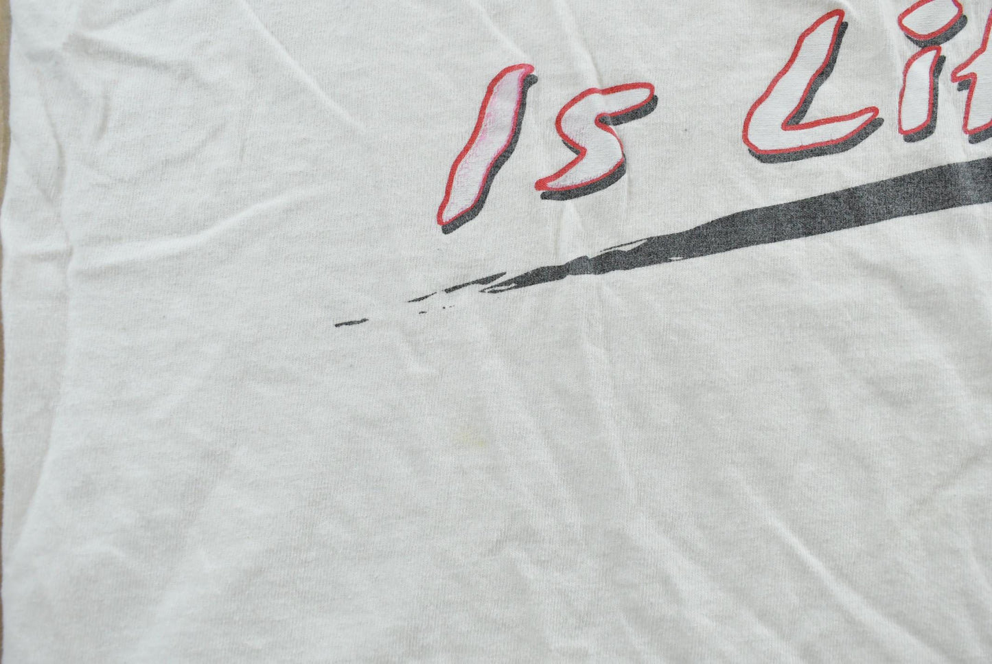 Vintage 2000s Team Canada Hockey Is Life Graphic T-Shirt Men's M
