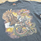 Vintage 1992 Eagle vs Dragon Harley Davidson Sarasota Florida T-Shirt Mens M