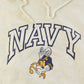 Vintage 1970s Navy Bill The Goat Mascot Graphic Artex Hoodie Men's L