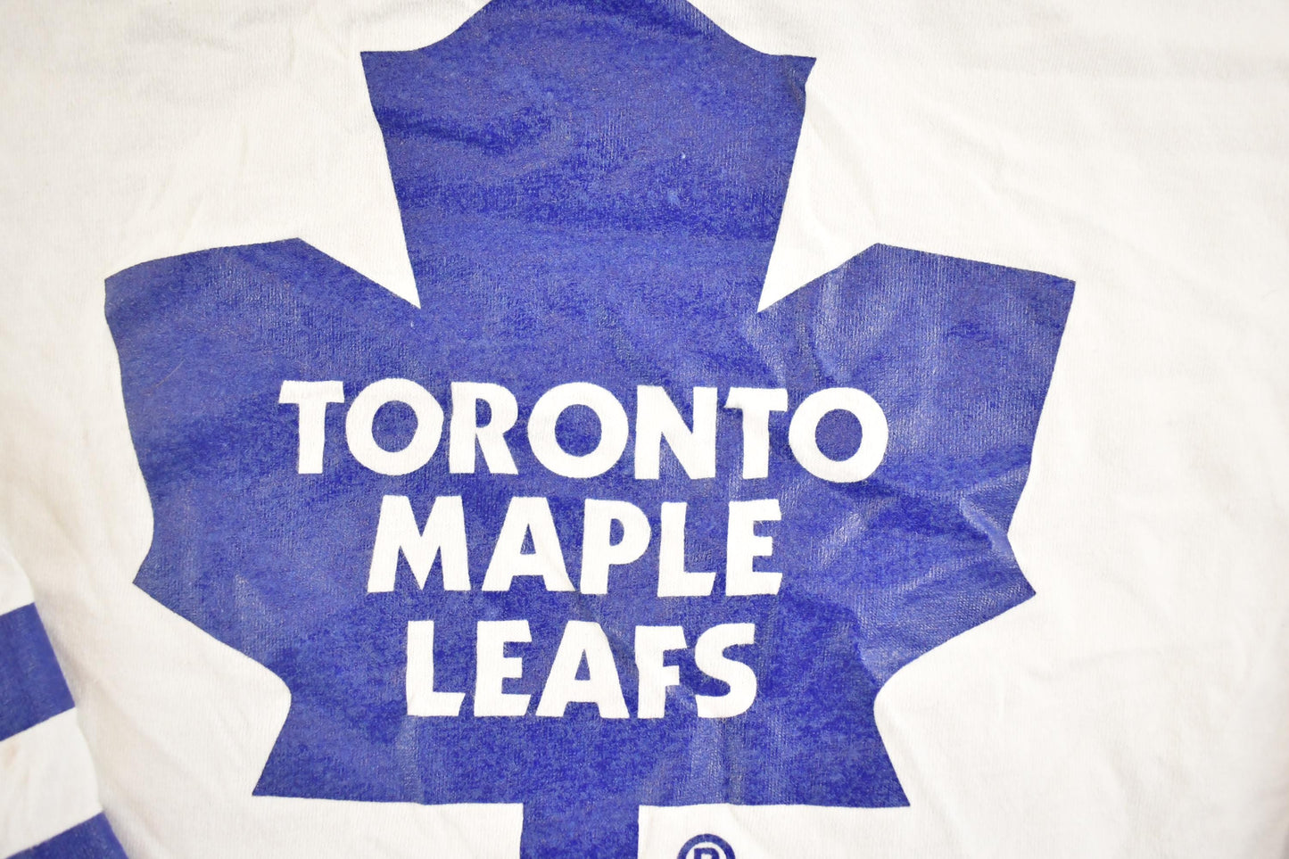 Vintage 1990s Toronto Maple Leafs Mats Sundin NHL T-Shirt Men's XS
