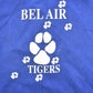 Vintage 1990s Thrashed Bel Air Tigers Collegiate Crewneck Sweatshirt Men's M