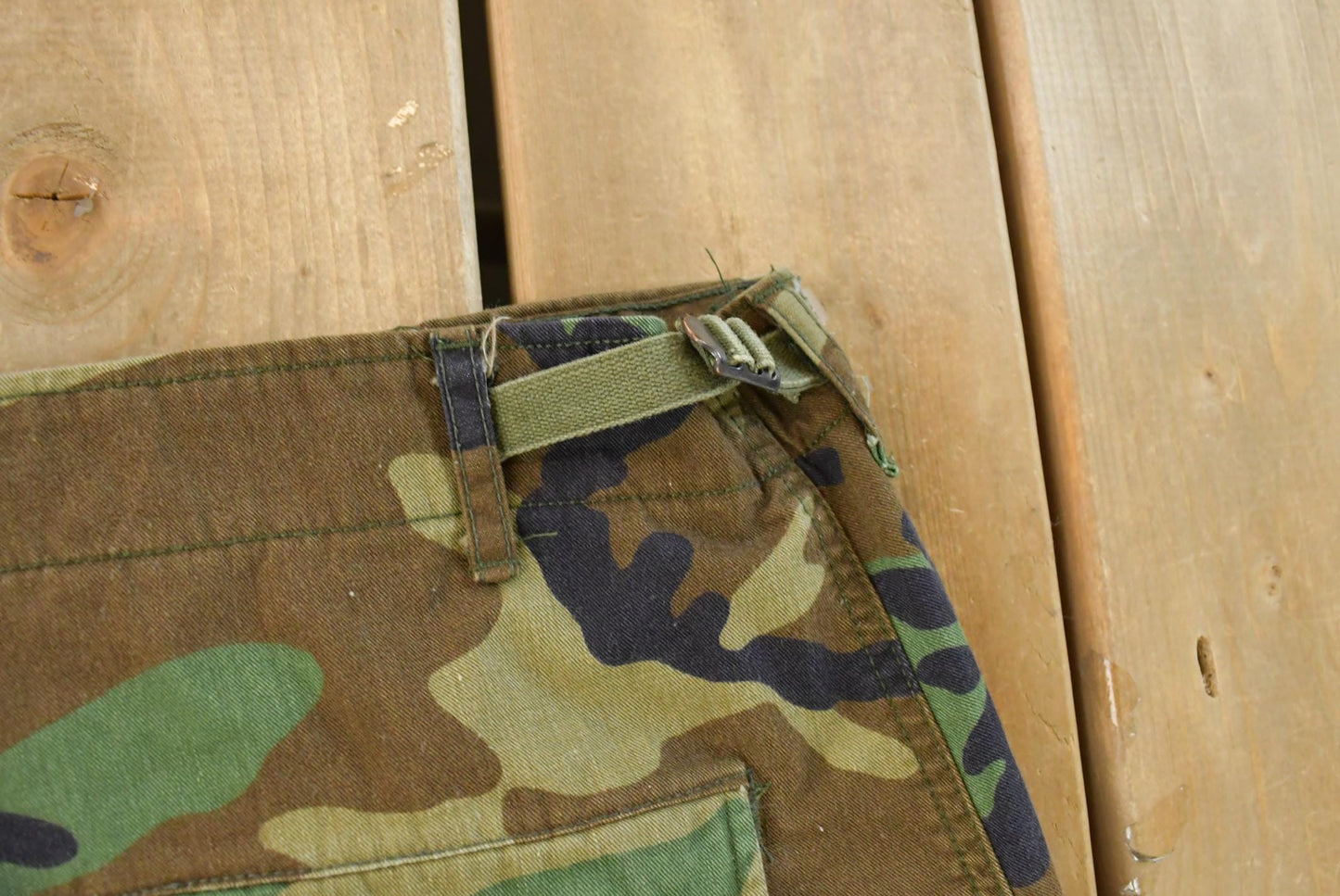 Vintage 2000s Army Military Woodland Camo Cargo Pants Men's Large
