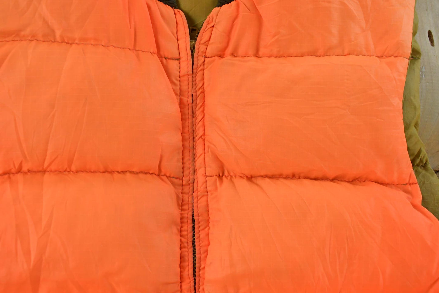 Vintage 1980s Down Design Puffer Vest Jacket Men's M