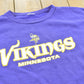Vintage 1990s Minnesota Vikings NFL Football Crewneck Sweatshirt Men's XL