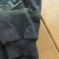 Vintage 1990s Wolf Theme All Over Print Henley Sweatshirt Men's XL