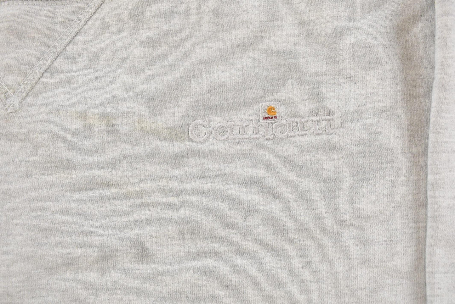 Vintage 1990s Carhartt Embroidered Logo Crewneck Sweatshirt Men's Large