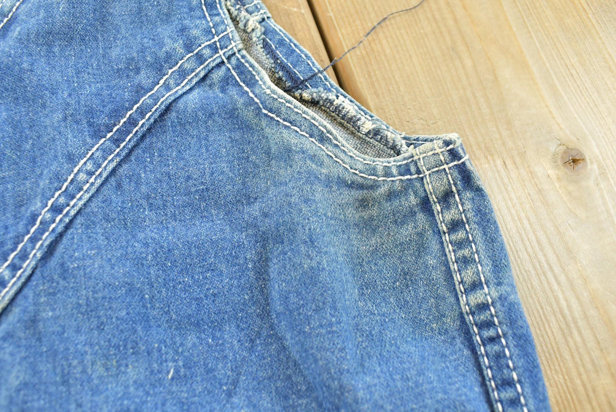 Vintage 1980s Country Denim Western Vest Men's XS
