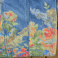 Vintage 1990s Floral Denim Jean Jacket Men's XL