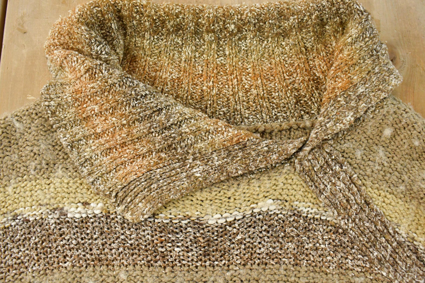 Vintage 2000s Dressbarn Knit Shawl Neck Sweater Women's XL