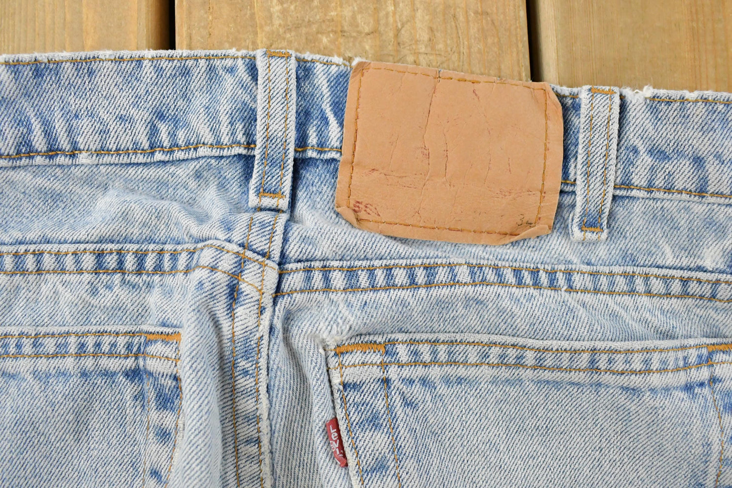 Vintage 1990s Levi's Relaxed Tapered Denim Jeans Men's 29 x 34