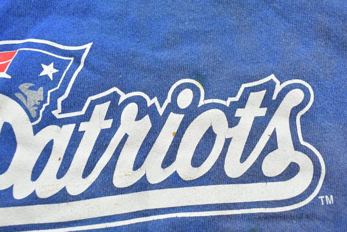 Vintage 1990s New England Patriots Drew Bledsoe #11 Crewneck Sweatshirt Men's XL