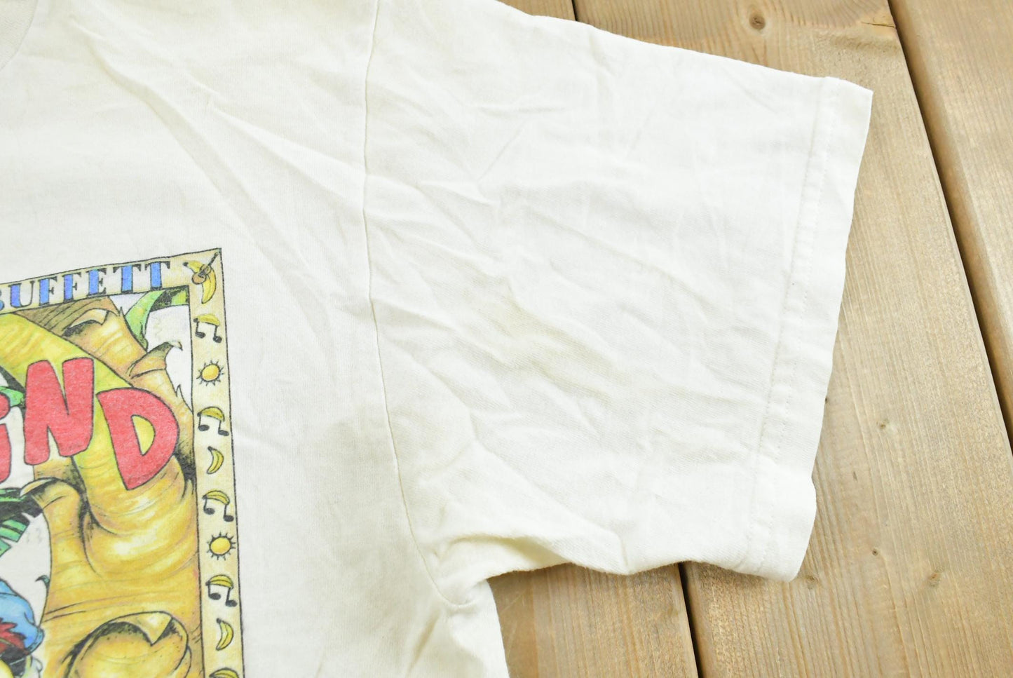 Vintage 1997 Giant Jimmy Buffett Banana Wind Tour T-Shirt Size M Men's Medium