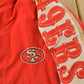Vintage 1980s San Francisco 49ers Starter NFL Down Parka Jacket Men's Medium