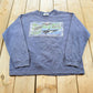 Vintage 1990s Newburyport Massachusetts Whales Crewneck Sweatshirt Men's M / Souvenir / Streetwear / Travel And Vacation / 90s Made in USA