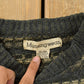 Vintage 1990s Munsingwear Knit Henley Crewneck Sweater Mens XL