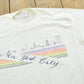 Vintage 1980s New York City Graphic Souvenir Travel T-Shirt Mens M