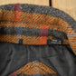 Vintage 1990s Members Only Plaid Wool Jacket Men's Medium