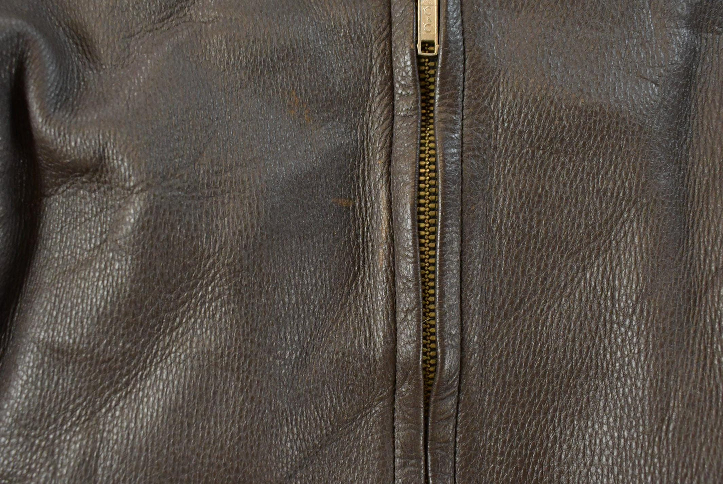 Vintage 1970s DeerWear Deer Skin Leather Bomber Jacket Made In USA Men's M