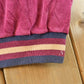 Vintage 1980s Izod Lacoste Velour V-Neck Sweatshirt Men's M / 80s Streetwear / Basic Layering Essential