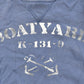 Vintage 2000s Polo Ralph Lauren Boatyard Nautical Crewneck Sweatshirt Men's M