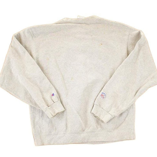 Vintage 1990s Champion Minnesota Vikings Embroidered NFL Crewneck Sweatshirt Men's L