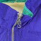 Vintage 1990s Puma Abstract Full Zip Windbreaker Jacket Women's Medium