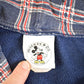 Vintage 1990s Mickey Mouse Disney Quarter Zip Hoodie Sweatshirt Men's L