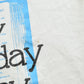 Vintage 1990 Bible Not Just for Sundays Scripture Wear Graphic T-Shirt Mens L