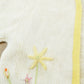 Vintage 1960s Susan Clark Knit Acrylic Flower Cardigan Sweater Women's M