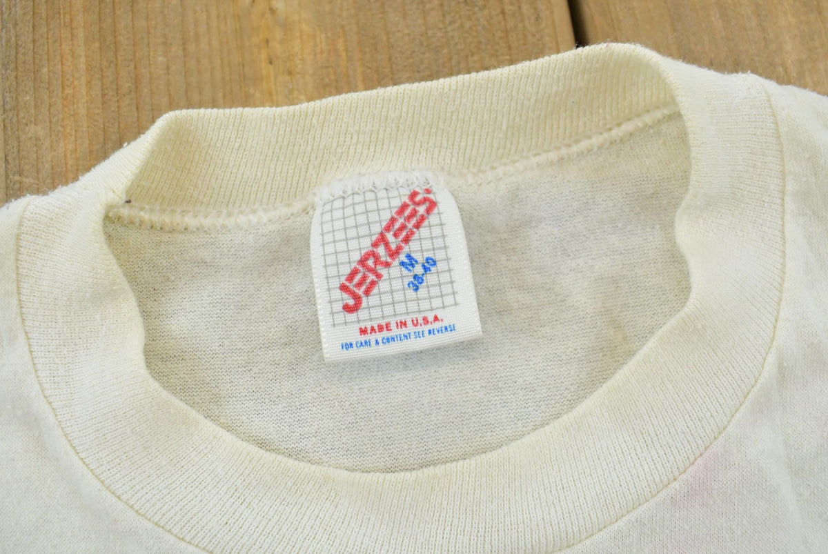Vintage 1980s Lewisville Fighting Farmers High School Souvenir T-Shirt Men's S