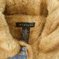 Vintage 2000s Harolds Faux Fur Denim Trucker Jacket Women's S