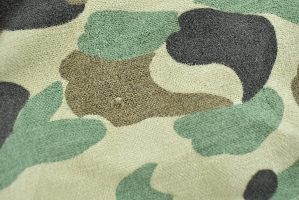 Vintage 1980s Frostproof Duck Camo Chamois Flannel Button Up Shirt Men's L