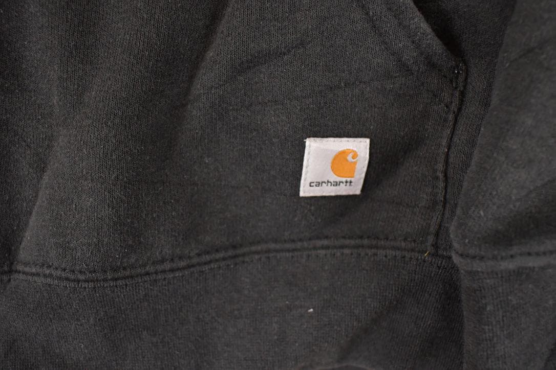 Vintage Y2K Distressed Carhartt Full Zip Hoodie Sweatshirt Womens S