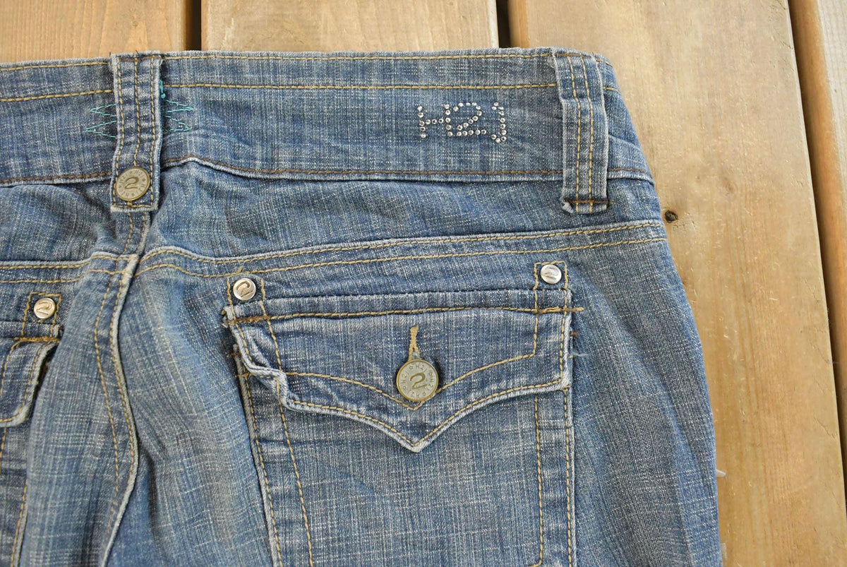 Vintage Y2K H2J Low Rise Flare Denim Jeans Women's 32 x 32