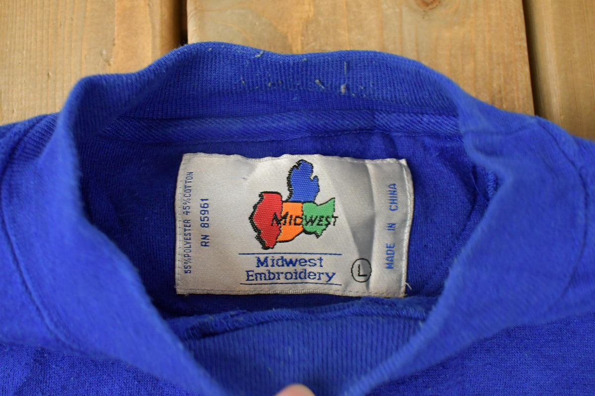 Vintage 1990s Duke University Collegiate Crewneck Sweatshirt Men's Large