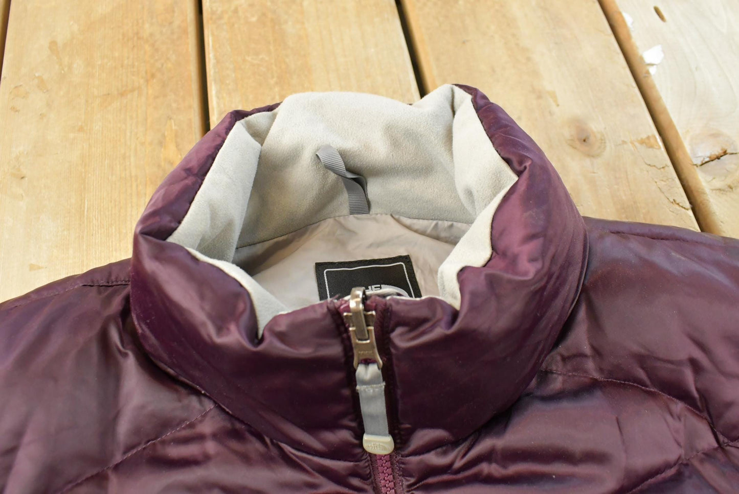 Vintage 2000s The North Face 550 Purple Puffer Jacket Women's XL