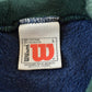 Vintage 1990s Wilson Embroidered Logo Crewneck Sweatshirt Men's L