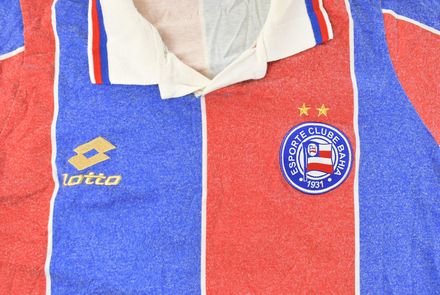 Vintage 2000s Lotto Esporte Clube Bahia Retro Soccer Jersey Kit Men's Large