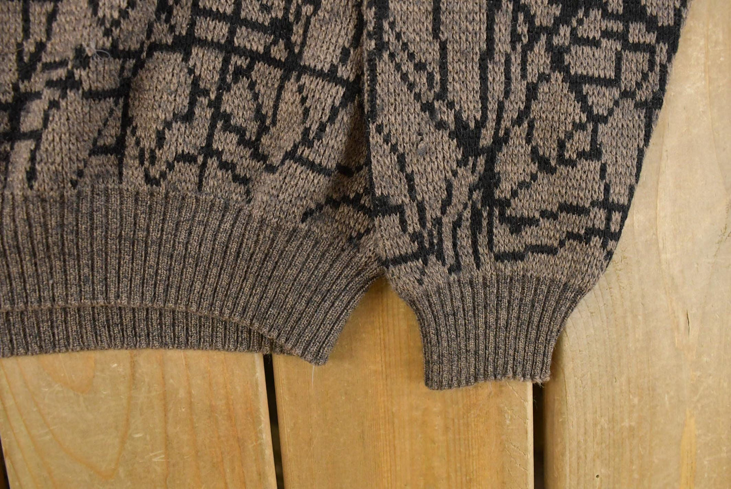 Vintage 1990s Intini L'Uomo Knit Collared Sweater Men's L