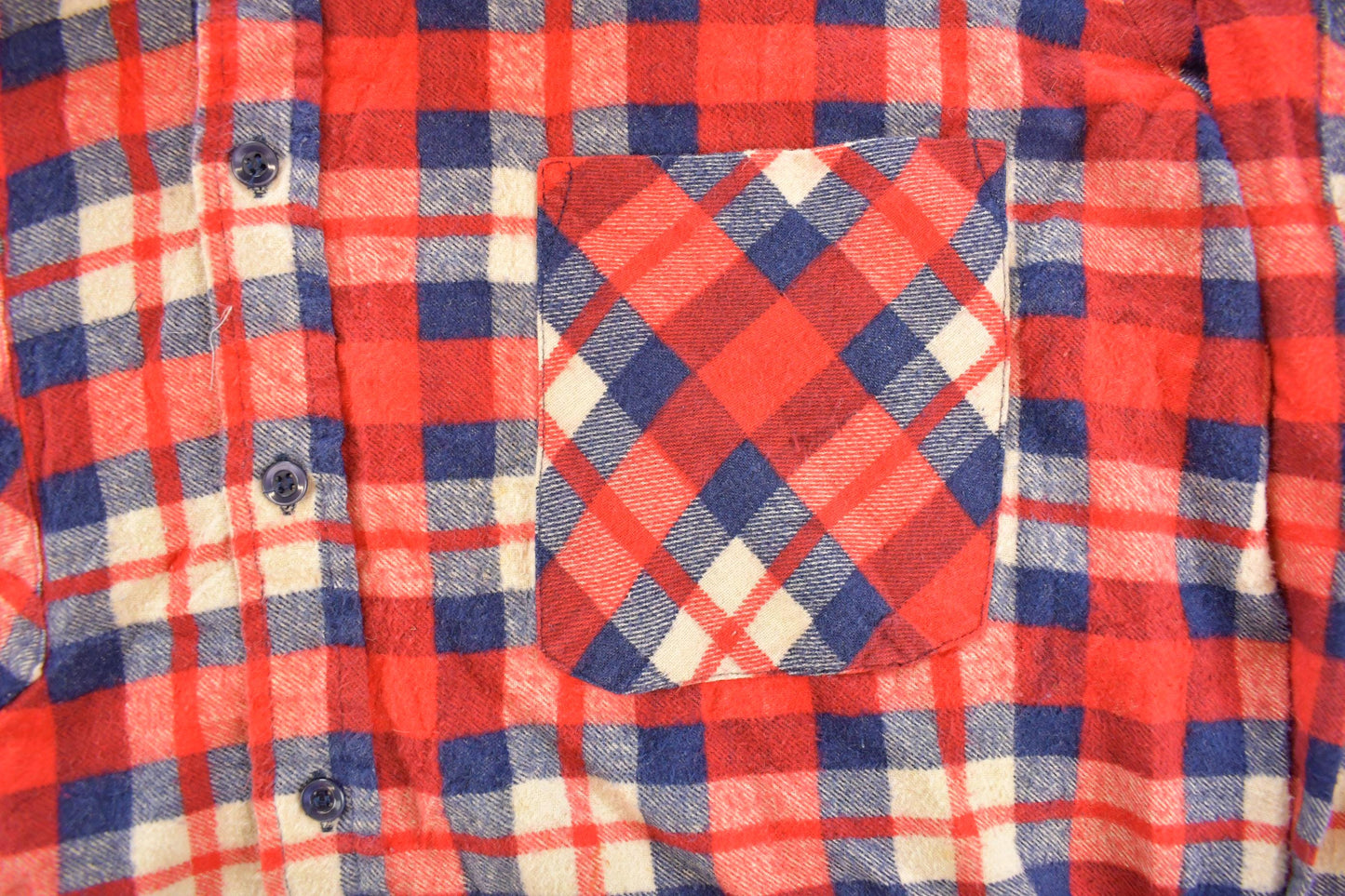 Vintage 1990's Timber Run Plaid Western Style Button Up Shirt Men's L